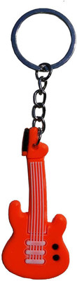 68% OFF on Surplus Bazar Guitar Rubber Key Chain