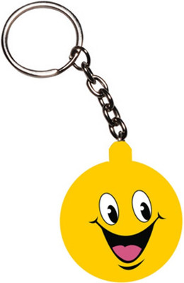 68% OFF on Surplus Bazar Cute Smiley Rubber Key Chain