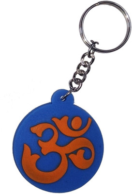 60% OFF on Vibrating Phantom Om Religious Blue Base Key Chain