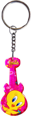 Warner Brothers 253 - WB Tweety Guitar Key Chain Warner Brothers 253 - WB Tweety Guitar Key Chain