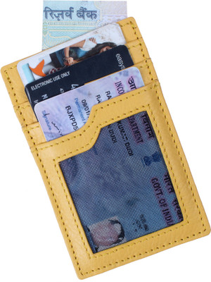 10% OFF on Dooda 6 Card Holder Set of 1, Yellow 10% OFF on Dooda 6 Card Holder Set of 1, Yellow