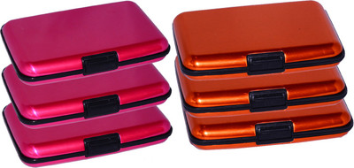 55% OFF on D2U Card_001 20 Card Holder Set of 6, Brown, Pink 55% OFF on D2U Card_001 20 Card Holder Set of 6, Brown, Pink