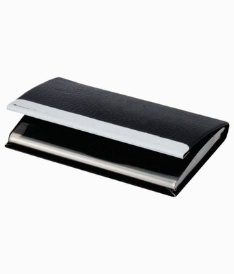 86% OFF on Aashirwad Craft Leather Coated 20 Card Holder Set of 1, Black 86% OFF on Aashirwad Craft Leather Coated 20 Card Holder Set of 1, Black