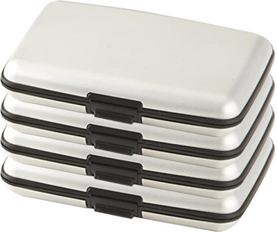 67% OFF on Dizionario 6 Card Holder Set of 4, Silver 67% OFF on Dizionario 6 Card Holder Set of 4, Silver