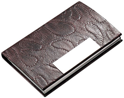 58% OFF on Dizionario 15 Card Holder Set of 1, Brown 58% OFF on Dizionario 15 Card Holder Set of 1, Brown
