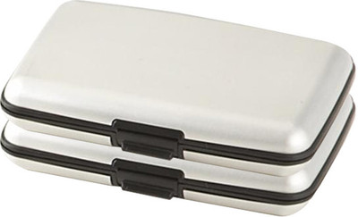 66% OFF on Dizionario 6 Card Holder Set of 2, Silver 66% OFF on Dizionario 6 Card Holder Set of 2, Silver