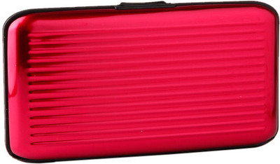 Pursho 10 Card Holder Set of 2, Red Pursho 10 Card Holder Set of 2, Red
