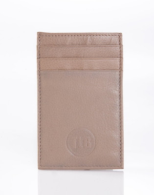 TLB 6 Card Holder Set of 1, Beige TLB 6 Card Holder Set of 1, Beige