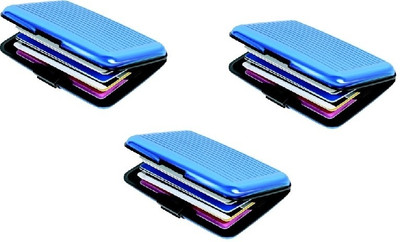77% OFF on Hmo India 6 Card Holder Set of 3, Blue 77% OFF on Hmo India 6 Card Holder Set of 3, Blue