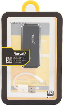 Barwa BCR5152 Card Reader (Black:Silver) 