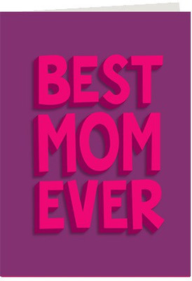 40% OFF on Giftsbymeeta Best Mom Ever Greeting Card 40% OFF on Giftsbymeeta Best Mom Ever Greeting Card