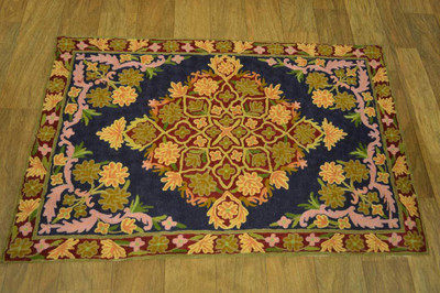 51% OFF on AmazingHind Multicolor Wool Area Rug 51% OFF on AmazingHind Multicolor Wool Area Rug