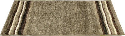 11% OFF on Portia Black, Brown Polypropylene Area Rug