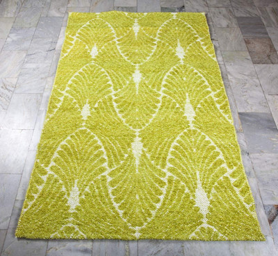 13% OFF on Midas Multicolor Wool Carpet