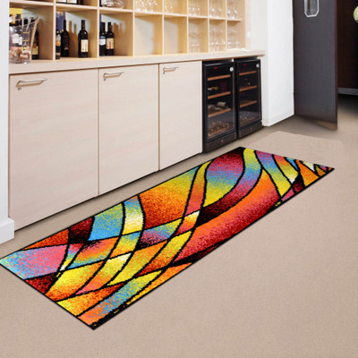 24% OFF on Oriental Weavers Multicolor Polypropylene Floor Runner