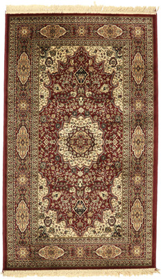60% OFF on Miras Multicolor Silk Throw Rug