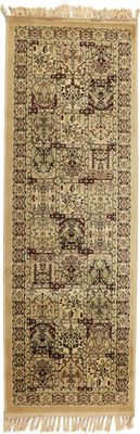 63% OFF on Miras Multicolor Silk Floor Runner