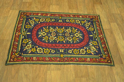 51% OFF on AmazingHind Multicolor Wool Area Rug 51% OFF on AmazingHind Multicolor Wool Area Rug