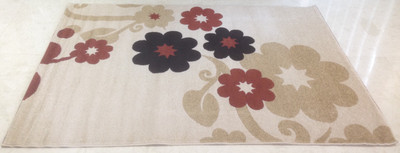 13% OFF on Home Goods Multicolor Polypropylene Carpet