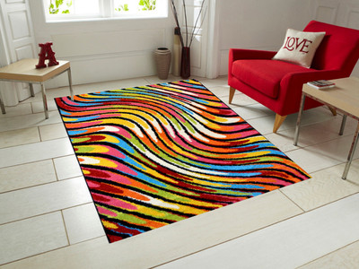 27% OFF on Oriental Weavers Multicolor Polypropylene Area Rug