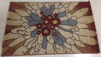 7% OFF on Home Goods Multicolor Polypropylene Carpet