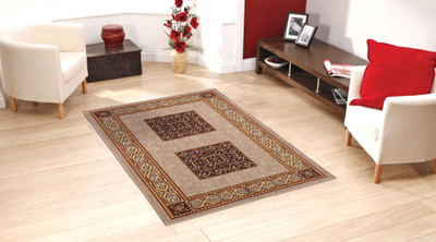 79% OFF on Status Multicolor Polyester Carpet