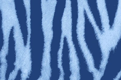 Spaces Blue Synthetic Area Rug