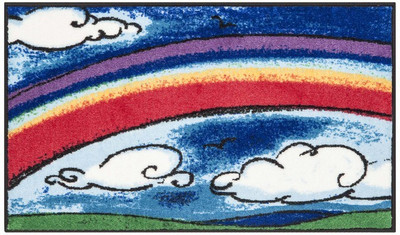 15% OFF on Spaces Multicolor Polypropylene Carpet