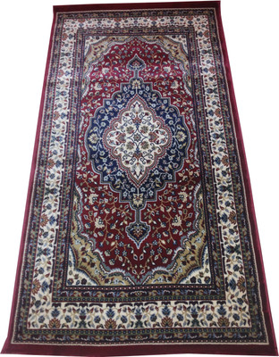 44% OFF on I.C. Multicolor Wool Carpet