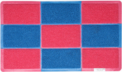 56% OFF on Skap Blue, Pink PVC Carpet