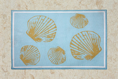 Pink Guppy Green, Brown Polyester Carpet Pink Guppy Green, Brown Polyester Carpet