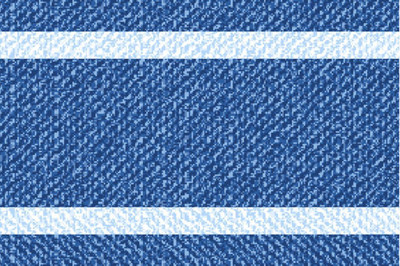 Spaces Blue Synthetic Area Rug