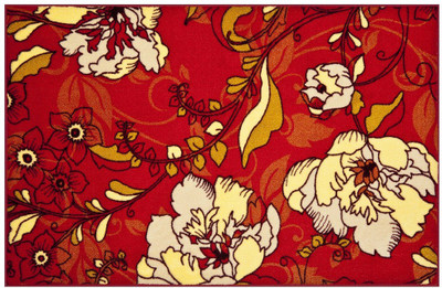 Spaces Multicolor Polypropylene Carpet