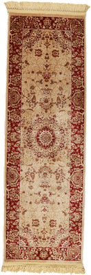 54% OFF on Miras Multicolor Silk Floor Runner