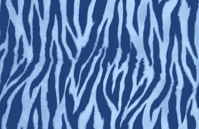 Spaces Blue Polypropylene Floor Runner