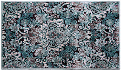 Riva Carpets Green Cotton Area Rug