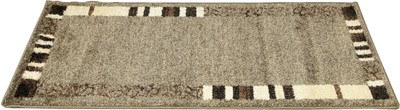 11% OFF on Portia Black, Brown Polypropylene Area Rug