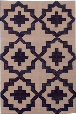 20% OFF on Carpet Overseas Beige, Black Cotton Area Rug 20% OFF on Carpet Overseas Beige, Black Cotton Area Rug