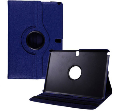 22% OFF on 2010kharido Flip Cover for Samsung Galaxy Note 10.1 P600 2014 Blue
