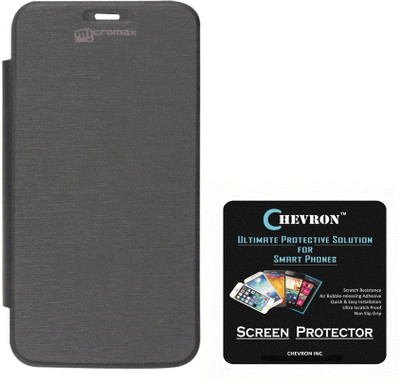 58% OFF on Chevron Flip Cover for Micromax A069