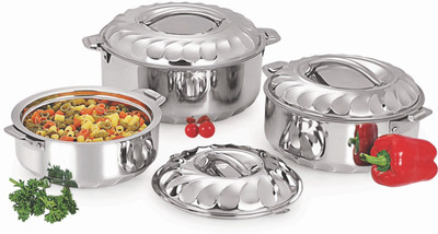 29% OFF on Avishkar The Invention Pack of 3 Casserole Set 2500 ml 29% OFF on Avishkar The Invention Pack of 3 Casserole Set 2500 ml