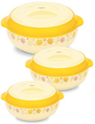 4% OFF on Princeware Galaxy Delux Pack of 3 Casserole Set 4500 ml