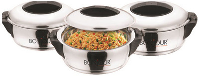 17% OFF on Bonjour Pack of 3 Casserole Set 1500 ml, 2000, 2500 ml 17% OFF on Bonjour Pack of 3 Casserole Set 1500 ml, 2000, 2500 ml