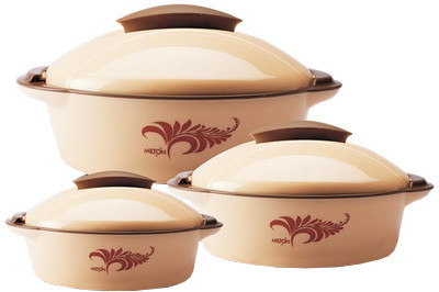 13% OFF on Milton Crisp Jr Deluxe Pack of 3 Casserole Set 500 ml, 1500 ml, 2000 ml 13% OFF on Milton Crisp Jr Deluxe Pack of 3 Casserole Set 500 ml, 1500 ml, 2000 ml