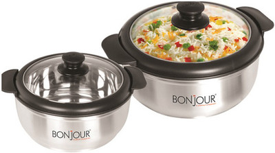 3% OFF on Bonjour Pack of 2 Casserole Set 1500 ml, 1500 ml 3% OFF on Bonjour Pack of 2 Casserole Set 1500 ml, 1500 ml