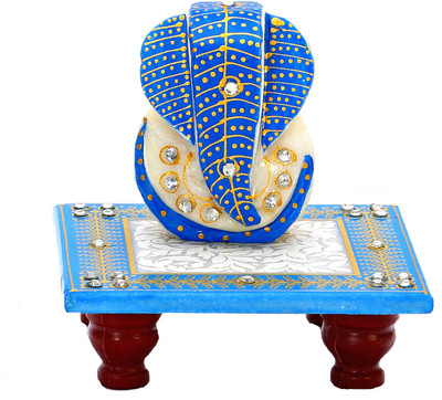 70% OFF on Aapno Rajasthan Marble Pooja Chowki White, Blue, Pack of 2 70% OFF on Aapno Rajasthan Marble Pooja Chowki White, Blue, Pack of 2