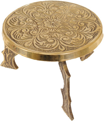 16% OFF on Exotic India Brass All Purpose Chowki Gold, Pack of 1 16% OFF on Exotic India Brass All Purpose Chowki Gold, Pack of 1