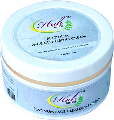 9% OFF on Huk Natural Platinum Face Cleansing Cream 50 g