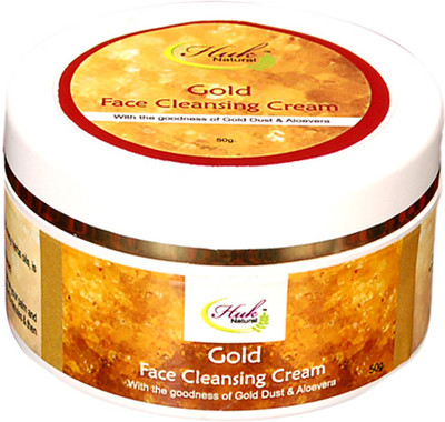 21% OFF on Huk Natural Gold Face Cleansing Cream 50 g