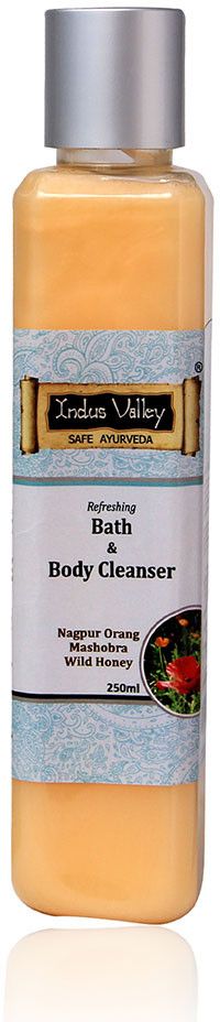 9% OFF on Indus Valley Refreshing Bath & Body Cleanser 250 ml 9% OFF on Indus Valley Refreshing Bath & Body Cleanser 250 ml